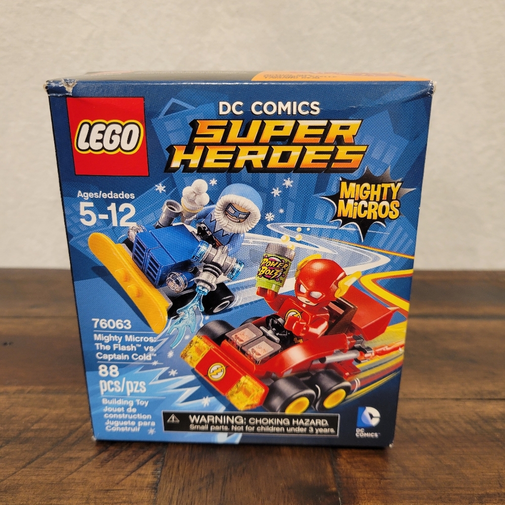NEW Lego 76063 Mighty Micros: The Flash vs. Captain Cold
